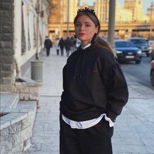 NWT Simone Rocha x H&M Flared Hoodie sz M